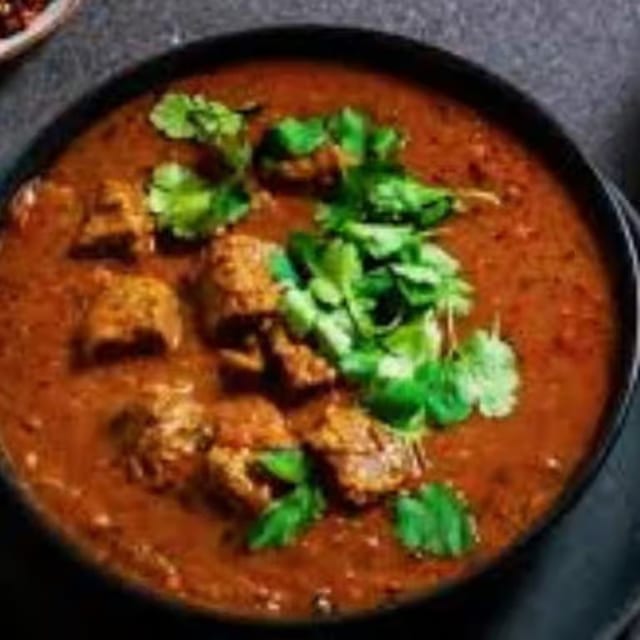 Shrimp Vindaloo.