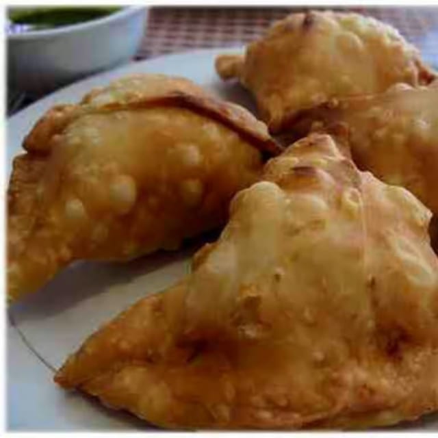 Meat Samosa.