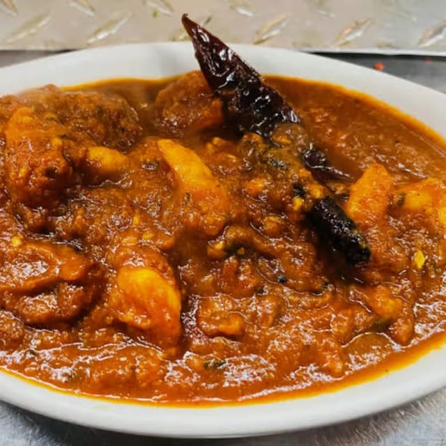 Shrimp Bhuna.
