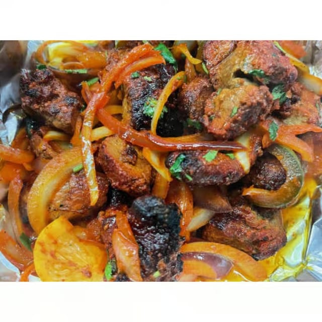 Lamb Boti Kabob.