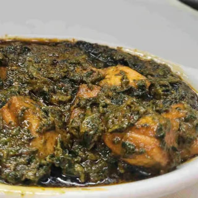 Salmon Saag.