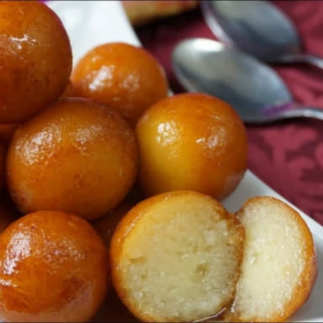 Gulab Jamun.