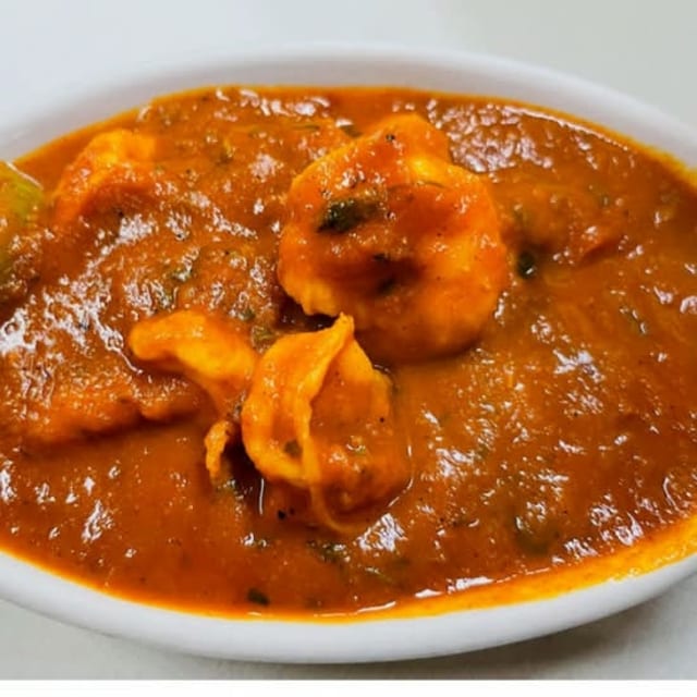 Shrimp Jalfrazi.