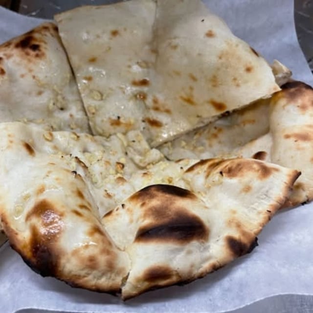 Garlic Cheese Naan.